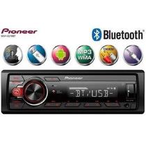 Som Automotivo Radio Mp3 para Carro Pioneer Mvh-S218bt Bluetooth Usb Aux