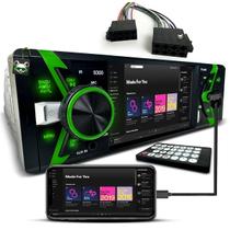 Som Automotivo Rádio Mp4 Universal Espelhamento Via Cabo Usb Android Ios Bt Som Automotivo Rádio Mp4 Universal Espelhamento Via Cabo Usb Android Ios Bt