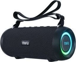 Som Bluetooth Mifa A90 Ultra potente a prova dagua LED e driver duplo.
