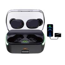 Som de Alta Qualidade Fones Sem Fio M60 com Bluetooth 5.3 para Todos os Momentos LEFM60 Som de Alta Qualidade Fones Sem Fio M60 com Bluetooth 5.3 para Todos os Momentos LEFM60