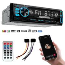 Som De Carro Tipo Pione E Soni Bluetooth Carregador Celular