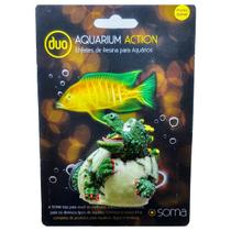 Soma enfeite action mini dragão verde no ovo oxigenador