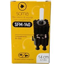Soma Filtro Interno SFM-140 de Esponja com Compartimento de Midia