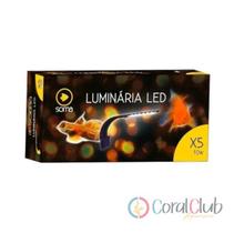 Soma Luminária Led X5 Preta (10W) Led Branco 127V Soma Luminária Led X5 Preta (10W) Led Branco 127V