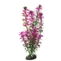 Soma Planta Plástica Economy Roxa e Verde 20cm (Mod.099)