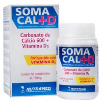 SomaCal +D - Cálcio + Vitamina D3 - 90 comprimidos SomaCal +D - Cálcio + Vitamina D3 - 90 comprimidos