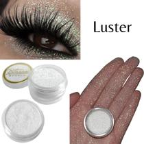 Sombra asa de borboleta Glitter Cor Luster - Bitarra Beauty microparticulas em po com alta pigmentação e brilho para sua maquiagem
