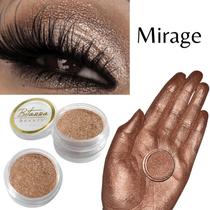 Sombra asa de borboleta pigmento Cor Mirage - Bitarra Beauty microparticulas em po com alta pigmentação e brilho para sua maquiagem