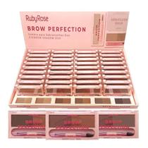 Sombra De Sobrancelha Duo Brow Perfection - Ruby Rose Sombra De Sobrancelha Duo Brow Perfection - Ruby Rose