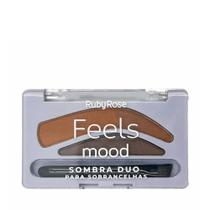 Sombra duo para sobrancelha cor 01 - ruby rose Sombra duo para sobrancelha cor 01 - ruby rose