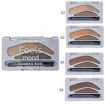 Sombra duo para sobrancelhas feels mood - ruby rose