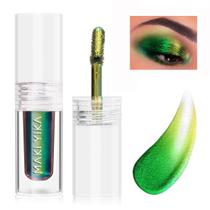 Sombra Glitter MAKI YIKA Green Liquid Multicromada 2 Peacock