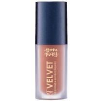 Sombra Líquida e Primer 2x1 Bruna Tavares BT Velvet Tons Escuros Sombra Líquida e Primer 2x1 Bruna Tavares BT Velvet Tons Escuros