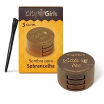 Sombra P/ Sobrancelha 3 Cores - City Girls