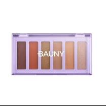 Sombra Paleta 6 Cores Vegana Baunny Aura Serena 10g Brilho