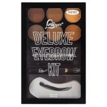Sombra Para Sobrancelhas Love Yes Paleta Com 6 Cores Deluxe Eyebrow Kit LY007B