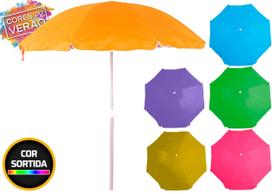 Sombreiro Guarda Sol 1,60m Fps60 Vara Alumínio Belfix