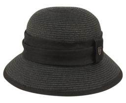 Sombrero EPOCH Gatsby Cloche de Lino con Banda de Encaje y Flor para Mujer