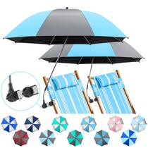 Sombrilla de Playa NBtoUS con Abrazadera Giratoria 360 Protección Solar UPF50+ 2 Piezas Sombrilla de Playa NBtoUS con Abrazadera Giratoria 360 Protección Solar UPF50+ 2 Piezas