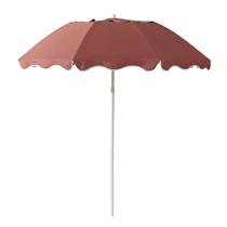 Sombrilla de Playa para Patio DEER LAND 2.2m con Protección Solar UPF 50+