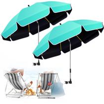 Sombrilla de Playa QTREE Intelligence 2 Unidades 124 cm Protección UV