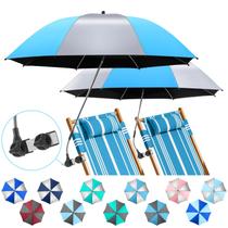 Sombrilla para Silla de Playa NBtoUS 2 Paquetes con Protección Solar UPF50+