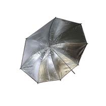 Sombrinha 60cm Refletora Preta e Prata Greika BS-24 Sombrinha 60cm Refletora Preta e Prata Greika BS-24