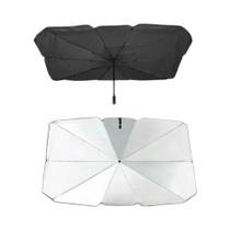 Sombrinha De Carro Prateada Resistente a UV, Acessórios De Protetor Solar Para Para-brisa