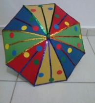 Sombrinha de frevo decorada