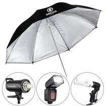 Sombrinha Difusora Ou Rebatedora Preta Prata Greika 60cm Preto e Prata Sombrinha Difusora Ou Rebatedora Preta Prata Greika 60cm Preto e Prata