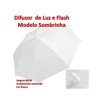 Sombrinha Difusora Suavizadora p/ Estúdios Fotográficos Tam: 80cm Sombrinha Difusora Suavizadora p/ Estúdios Fotográficos Tam: 80cm