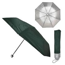 Sombrinha Guarda Chuva Bolsa Protecão Uv Solar 8 Varetas