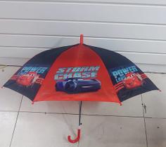 Sombrinha Guarda Chuva Infantil Carros e Mikey automático