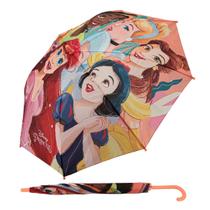 Sombrinha Infantil Princesas Disney Automática Premium 85cm - Tuut Sombrinha Infantil Princesas Disney Automática Premium 85cm - Tuut