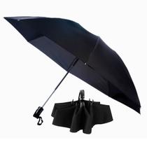 Sombrinha Invertida Automática Mini Guarda Chuva Invertido Automático Fazzoletti 3018 Preta