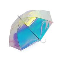 Sombrinha Longa Automática Transparente Holog