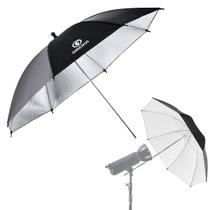 Sombrinha Rebatedora Greika Preta E Prata Bs40 - 101 Cm Sombrinha Rebatedora Greika Preta E Prata Bs40 - 101 Cm