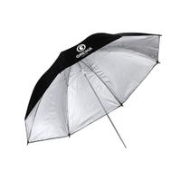 Sombrinha Rebatedora Guarda Chuva Preta Prata Greika 91cm para Flash Sombrinha Rebatedora Guarda Chuva Preta Prata Greika 91cm para Flash