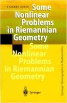 Some Nonlinear Problems In Riemannian Geometry - Springer Science