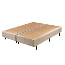 Sommier King Size Relax Duo Confort II 193x203x40 - Bege Sommier King Size Relax Duo Confort II 193x203x40 - Bege