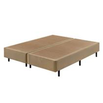 Sommier King Veludine 193x203x40 - Bege