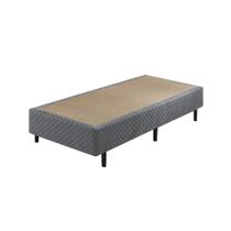 Sommier Solteiro Chumbo Eco 88x188x40cm - Cinza