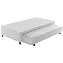 Sommier Solteiro com Cama auxiliar com Mola Verticoil BR c/ Sistema Antiácaro, Antifungo e Antialérgico-88x188x36