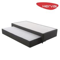Sommier Solteiro com Cama Auxiliar Herval Luiggi, 96 cm