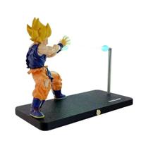 Son Goku Kamehameha Wave Lâmpada De Luz Magnética Dragon Ball Anime Modelo Ornamento Figura De Ação