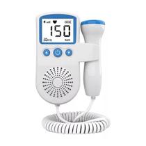 Sonar Fetal Doppler Fd Pro Ultra ssom Monitoramento Ouvir Batimentos Bebe Cor Azul