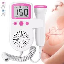 Sonar Fetal Doppler Ouvir Batimentos Grávida Bebê aparelho para medir batimentos