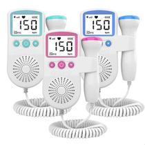 Sonar Fetal Doppler Ouvir Batimentos Grávida Bebê Cores