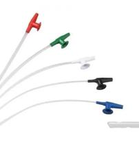 Sonda De Aspiração Traqueal Com Válvula Nº 10 - Kit C/ 10 Unidades