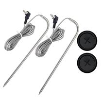 Sonda de Carne FCCUM Pacote com 2 Unidades Plugue de 3,5 mm para Churrasqueiras Pit Boss Sonda de Carne FCCUM Pacote com 2 Unidades Plugue de 3,5 mm para Churrasqueiras Pit Boss